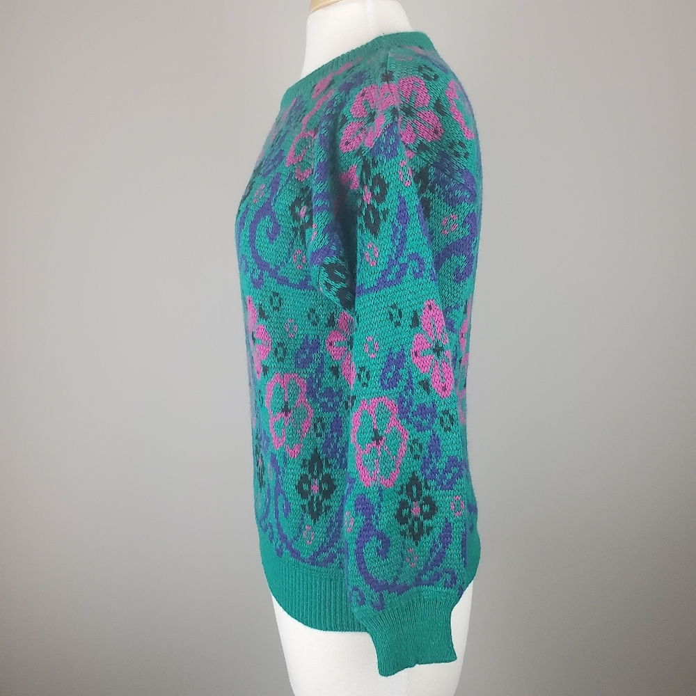 Vintage Susan Ess Floral Sweater - Picture 2 of 6